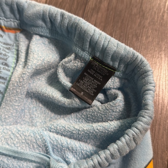 Aviator Nation Smiley Sweatpants Sky Small - Picture 7 of 9